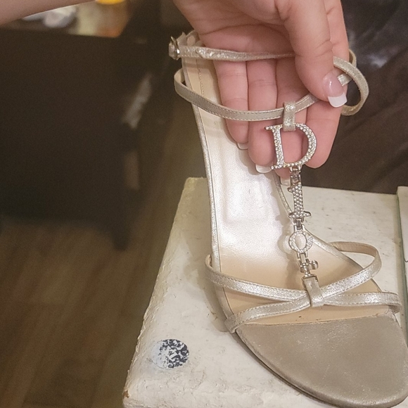 Dior Vintage Strap Heels - Picture 1 of 6